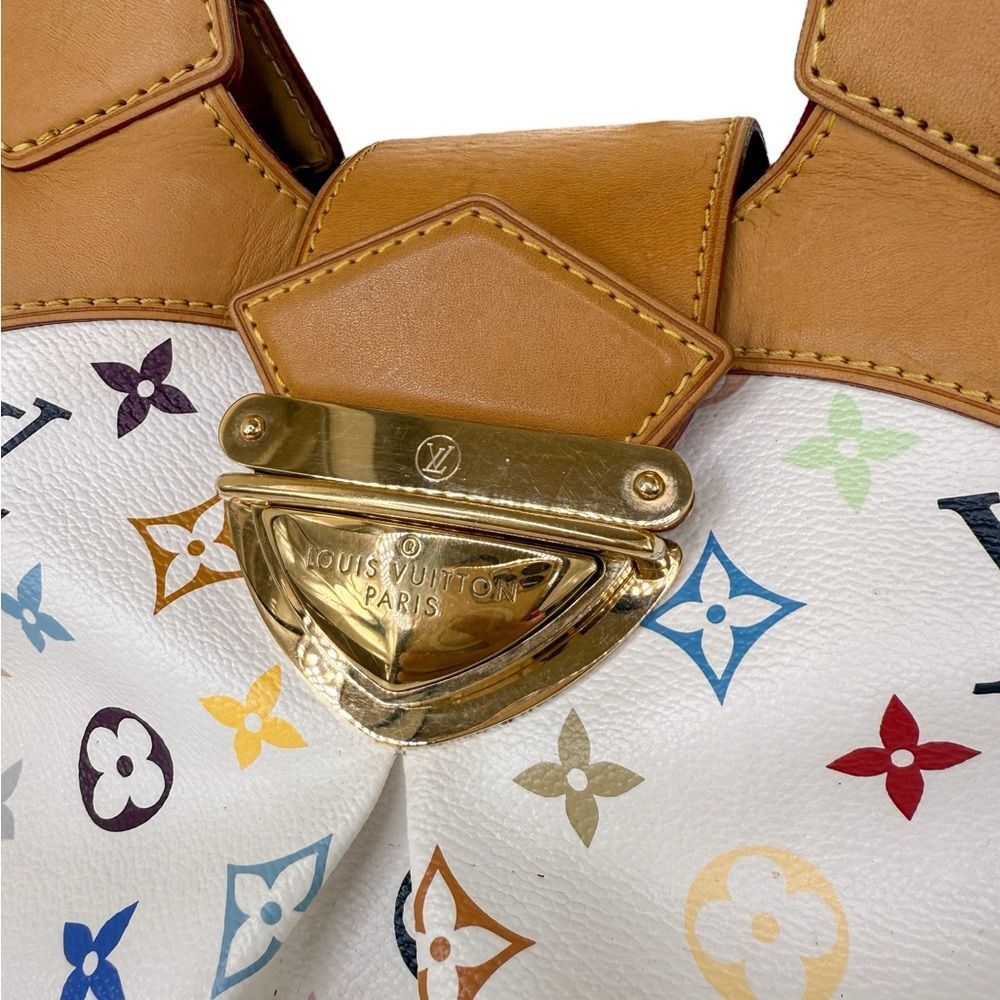 LOUIS VUITTON Murakami White Multicolor Ursula Bag - Picture 11 of 15